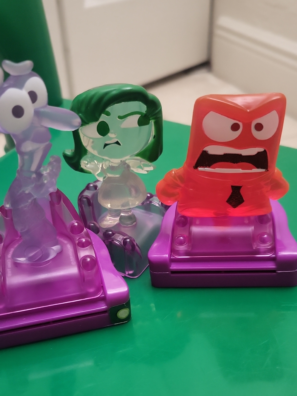 Disney Pixar Inside Out Figures Lot Fear Disgust Anger Collectible Toys